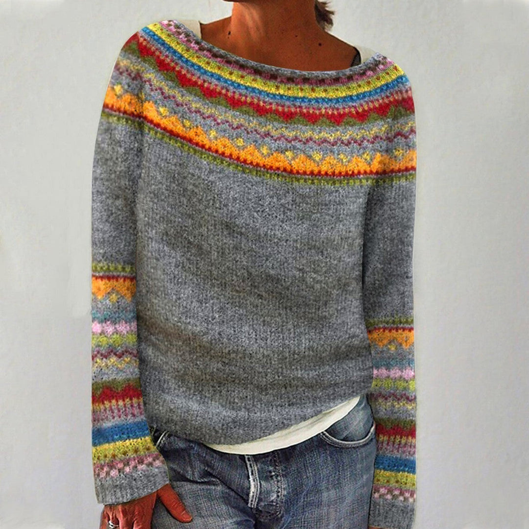 KIRRA | HERBST RETRO STRICKPULLOVER