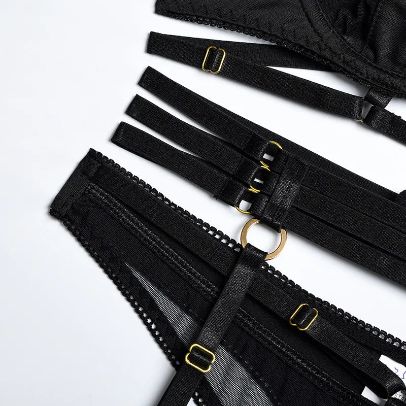 Amara™ | 3-teiliges Französisches Dessous-Set