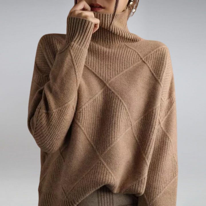 Noelle | KASCHMIR-ROLLKRAGENPULLOVER