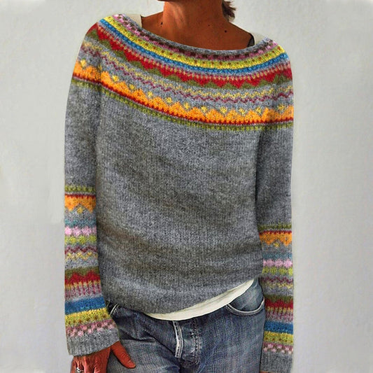 KIRRA | HERBST RETRO STRICKPULLOVER