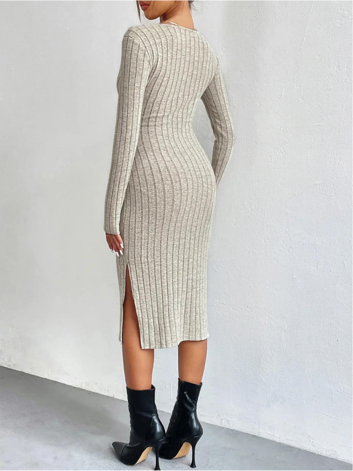 Nora™ | Elegantes Herbstkleid