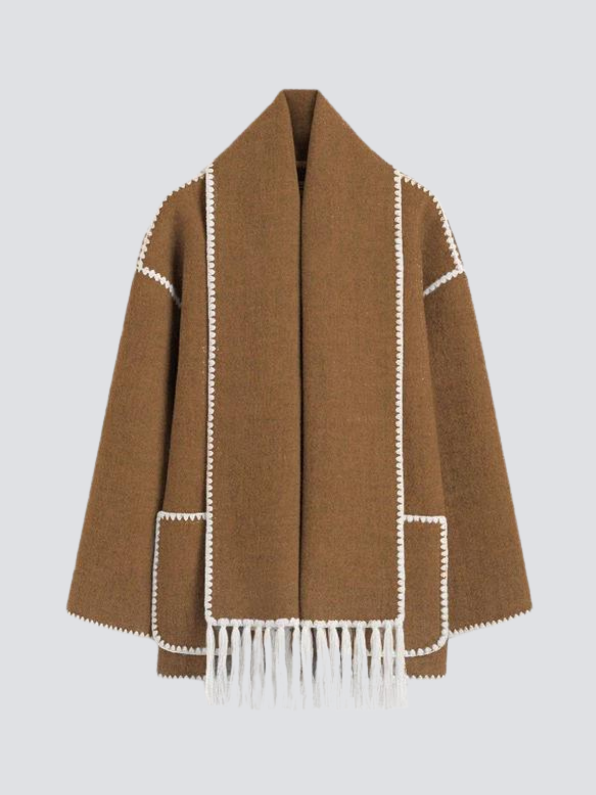 Bella™ | Bequemer Mantel aus Wolle