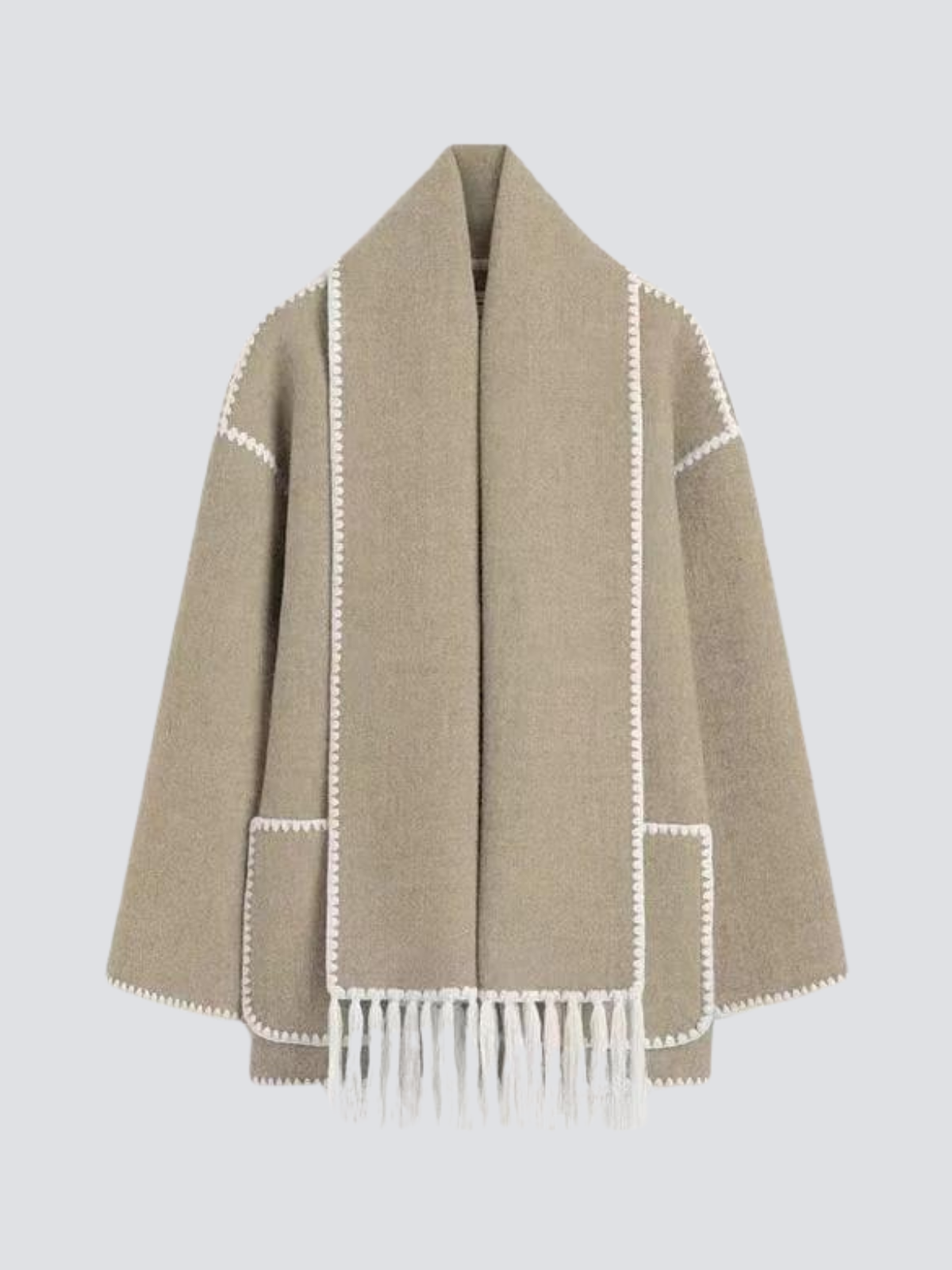 Bella™ | Bequemer Mantel aus Wolle