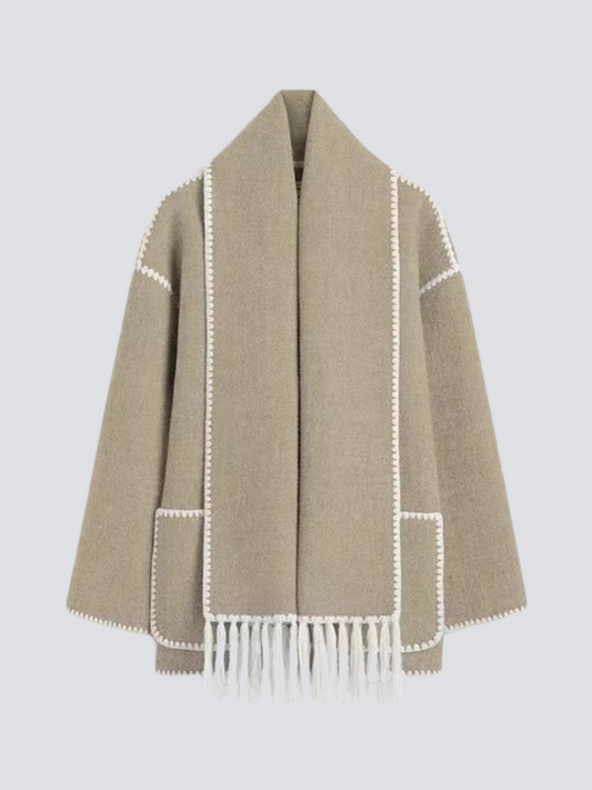 Bella™ | Bequemer Mantel aus Wolle