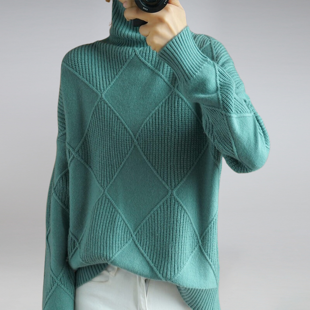Noelle | KASCHMIR-ROLLKRAGENPULLOVER