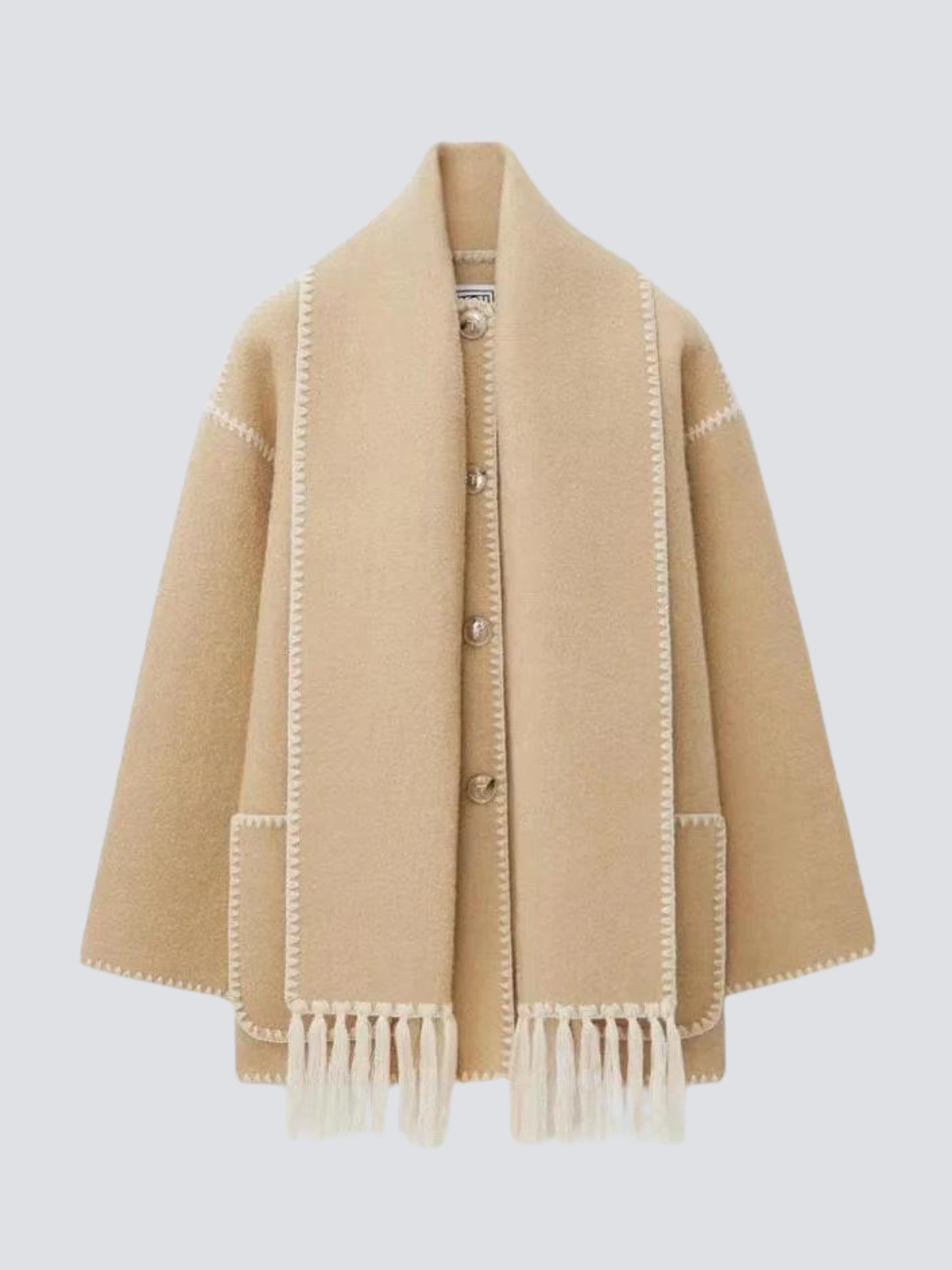 Bella™ | Bequemer Mantel aus Wolle