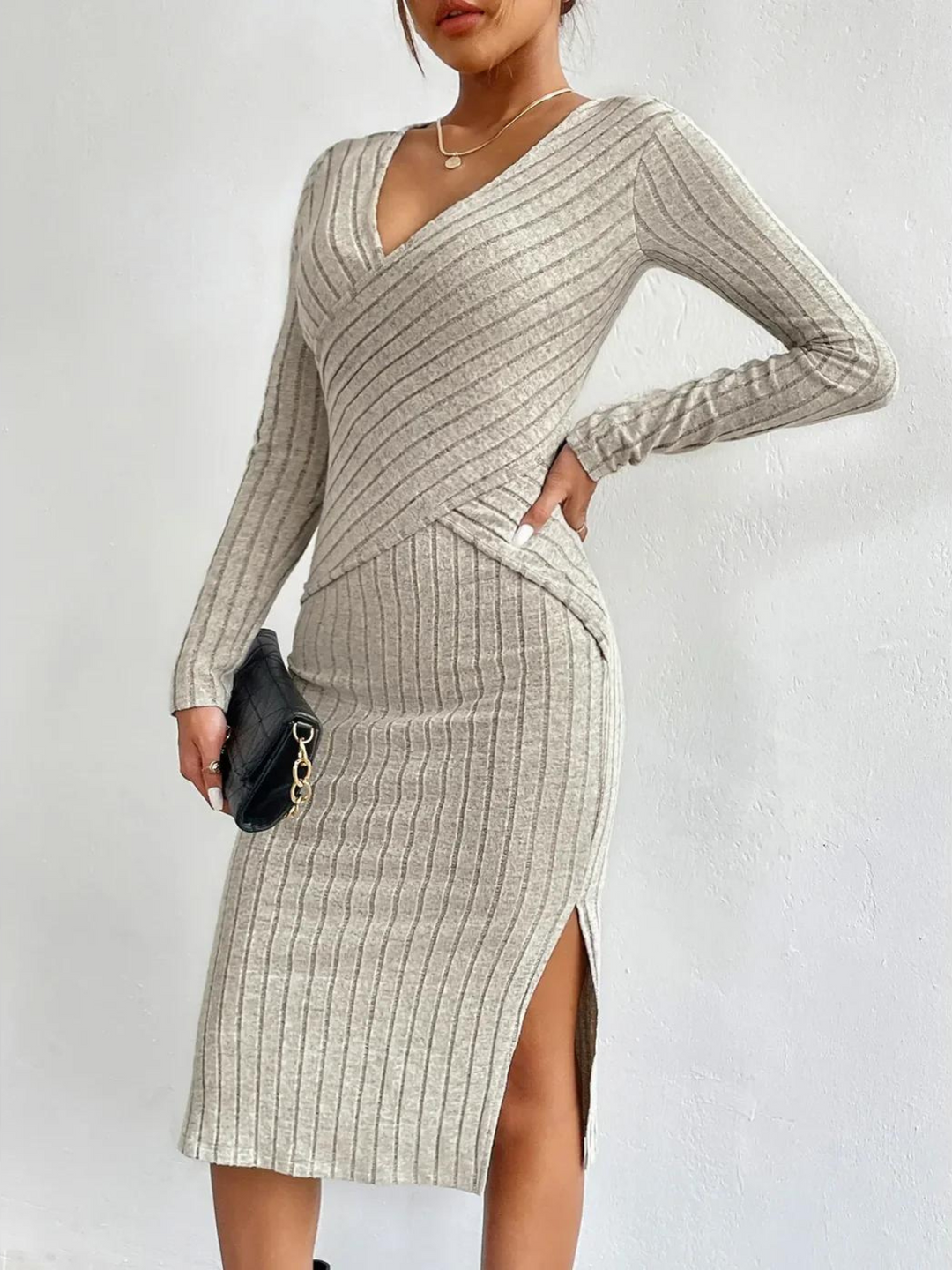 Nora™ | Elegantes Herbstkleid