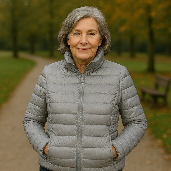 Elina™ Gefütterte Übergangsjacke - Morgengrau