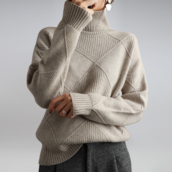 Noelle | KASCHMIR-ROLLKRAGENPULLOVER