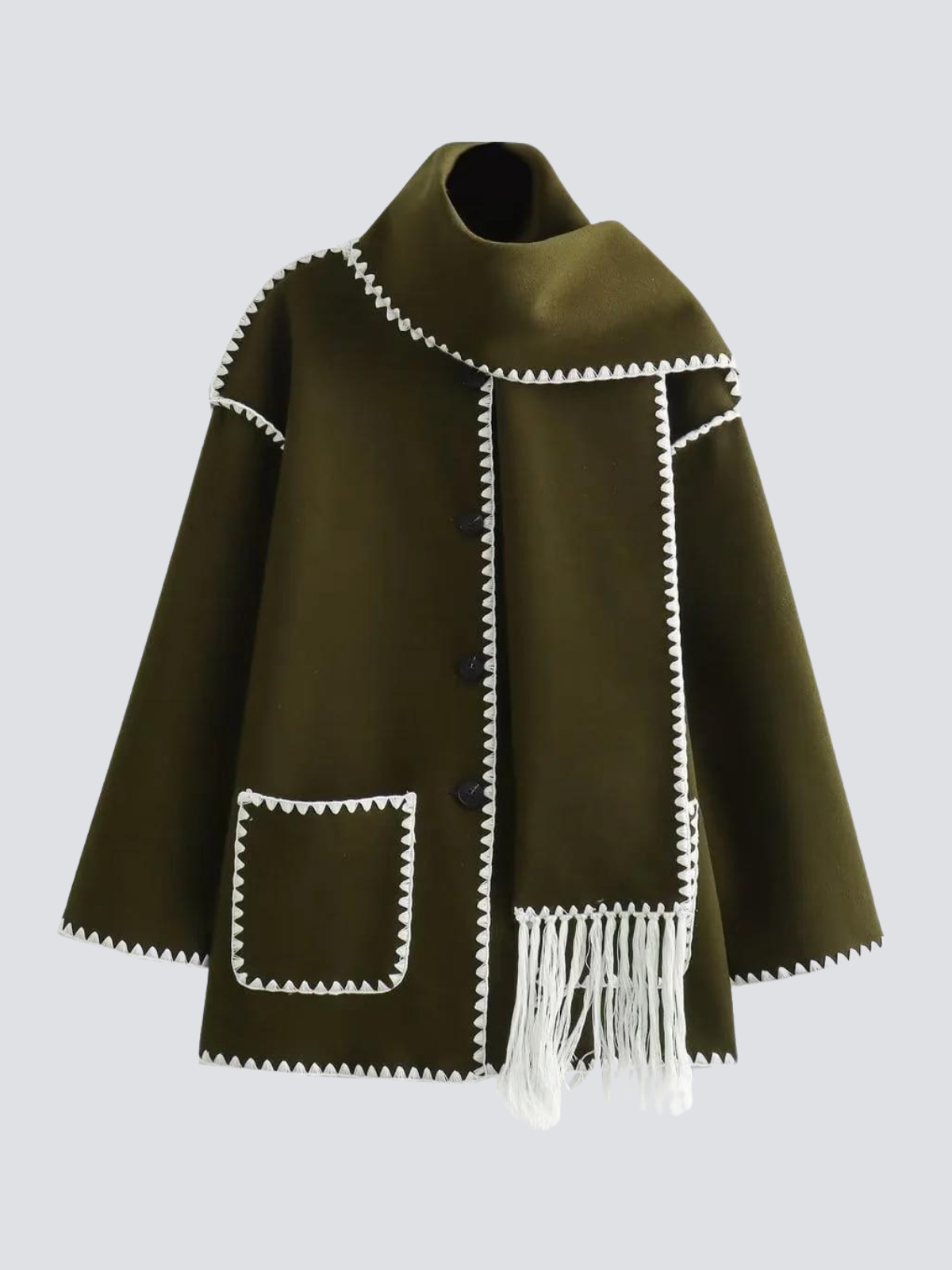 Bella™ | Bequemer Mantel aus Wolle