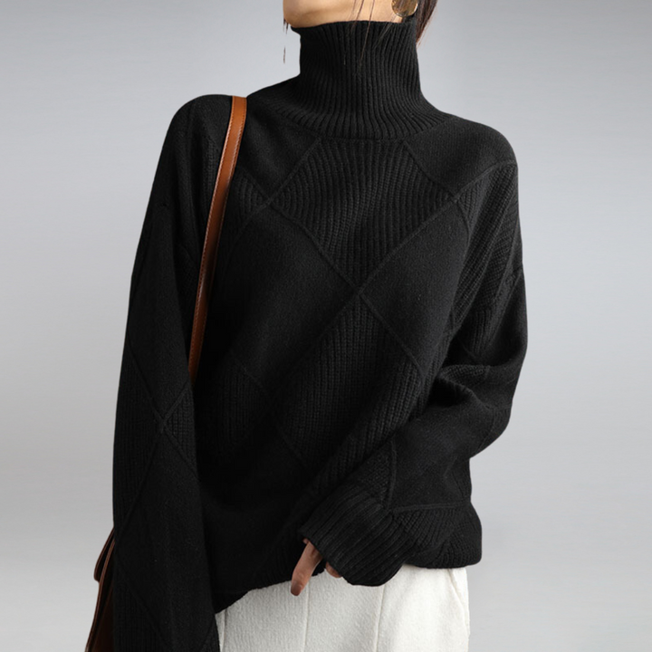 Noelle | KASCHMIR-ROLLKRAGENPULLOVER