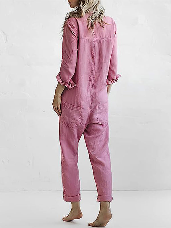 Natasha - Langärmeliger Jumpsuit