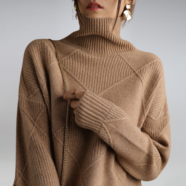 Noelle | KASCHMIR-ROLLKRAGENPULLOVER