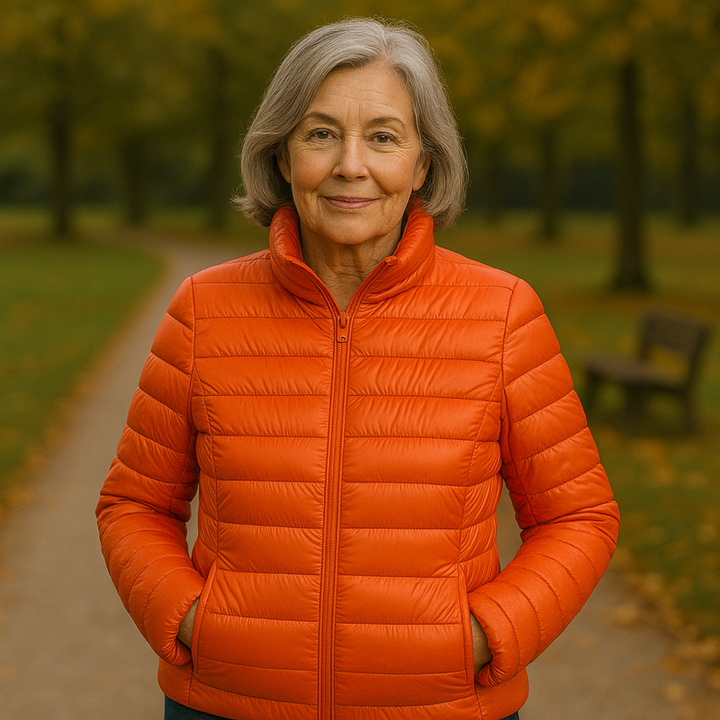 Elina™ Gefütterte Übergangsjacke - Sonnenaprikose