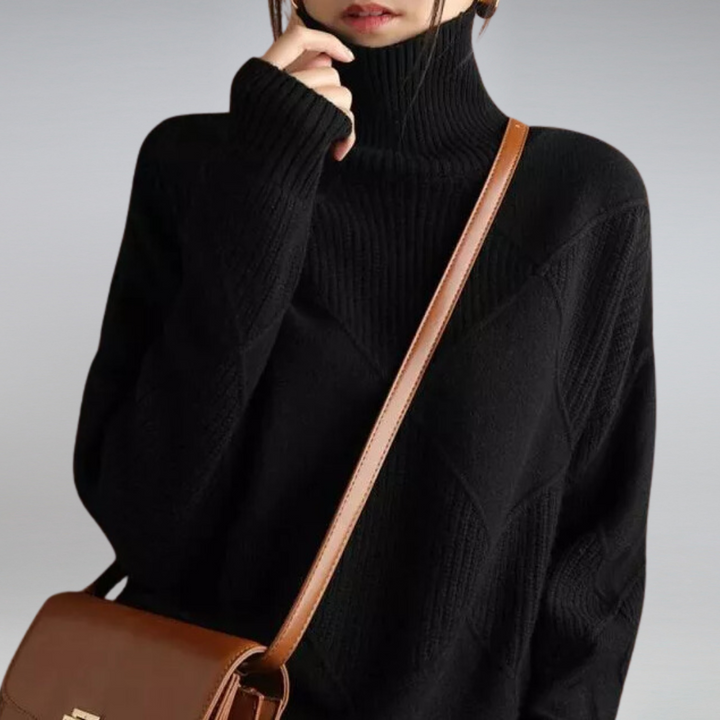 Noelle | KASCHMIR-ROLLKRAGENPULLOVER