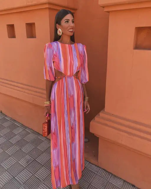 Manon™ | Elegantes Rückenfreies Kleid mit Schleife