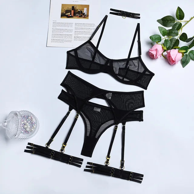 Seraphina™ | 4-teiliges Dessous-Set