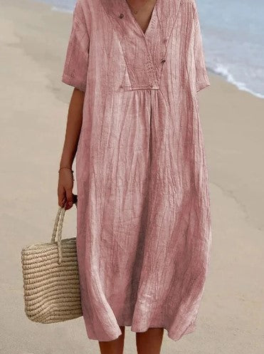 Lena - Sommerkleid aus Leinen