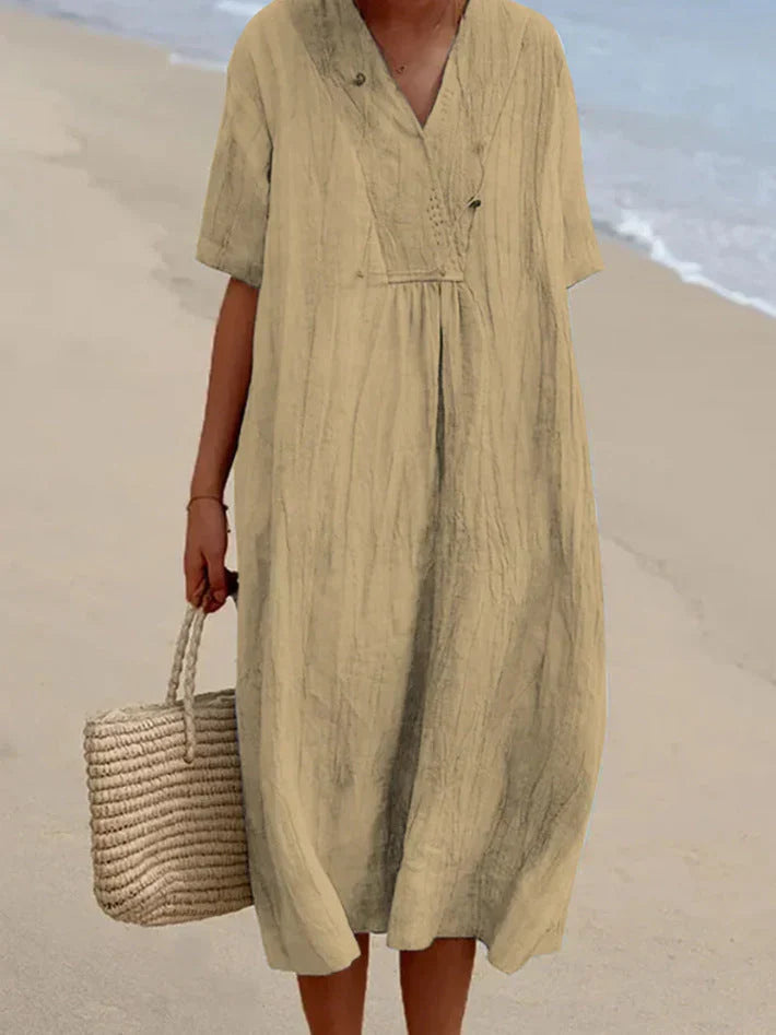 Lena - Sommerkleid aus Leinen