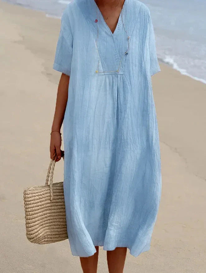 Lena - Sommerkleid aus Leinen
