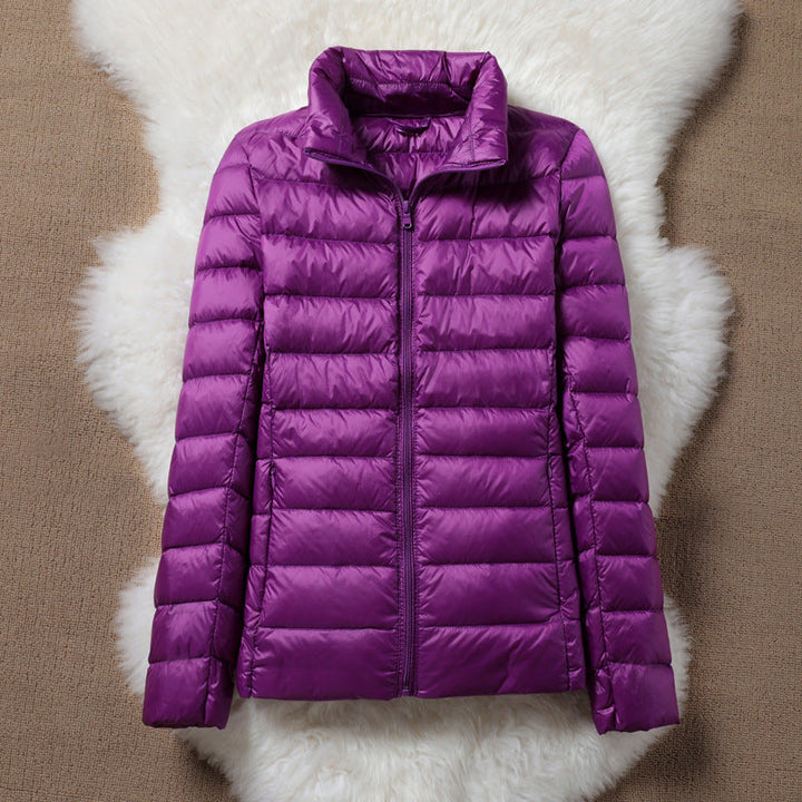 Elina™ Gefütterte Übergangsjacke - Lila