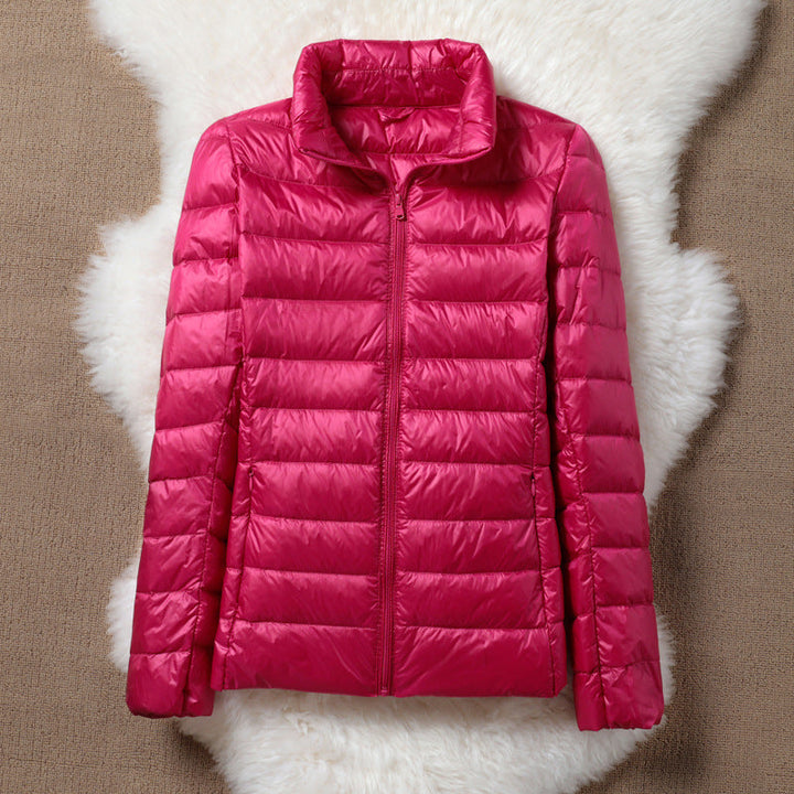 Elina™ Gefütterte Übergangsjacke - Rosé