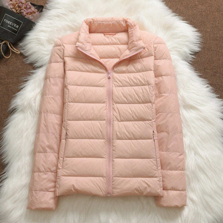 Elina™ Gefütterte Übergangsjacke - Roséblüte