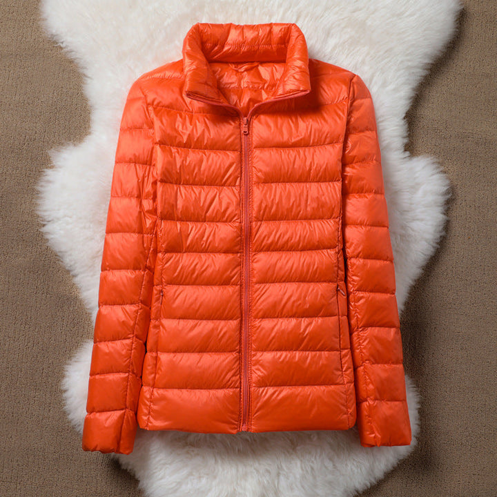 Elina™ Gefütterte Übergangsjacke - Sonnenaprikose