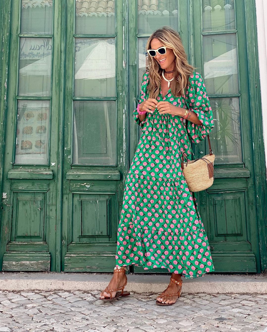 Celeste™ – Langes Bohemian-Kleid