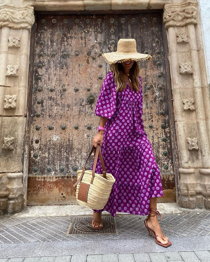 Celeste™ – Langes Bohemian-Kleid