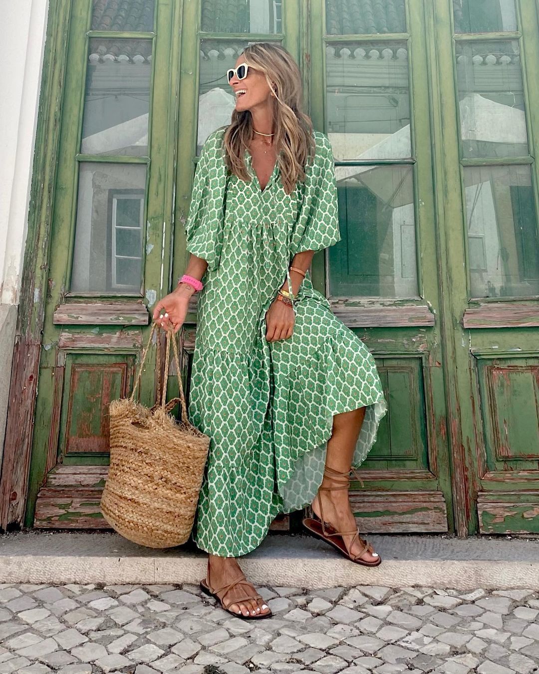 Celeste™ – Langes Bohemian-Kleid