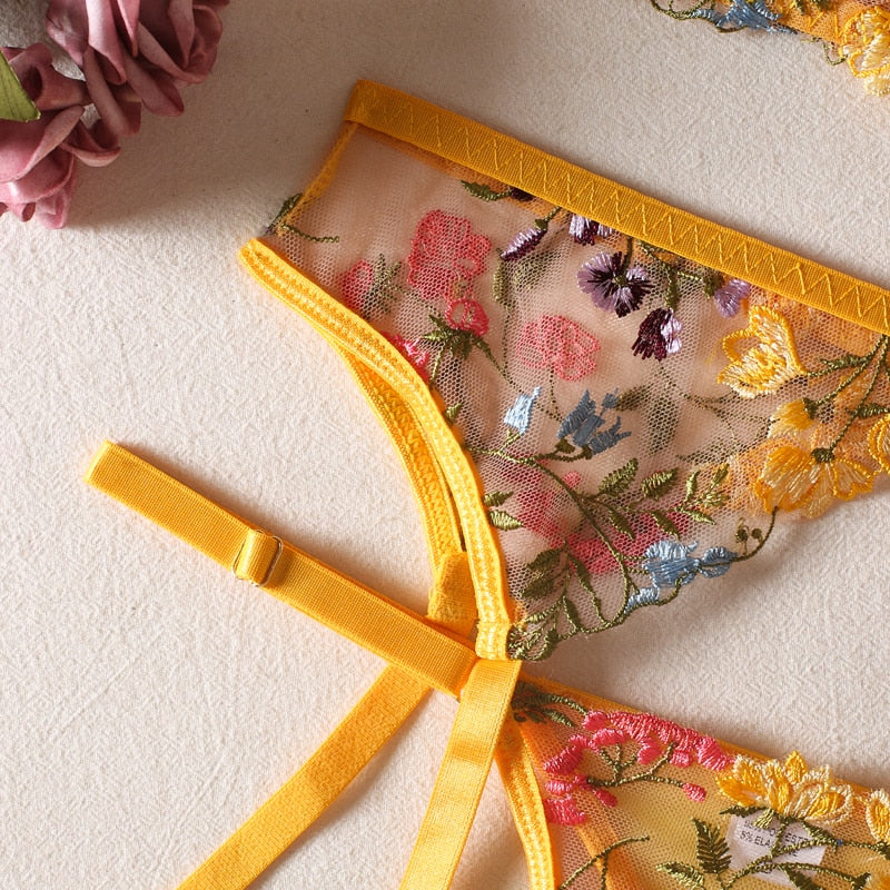 Celine™ | 3-teiliges Französisches Dessous-Set