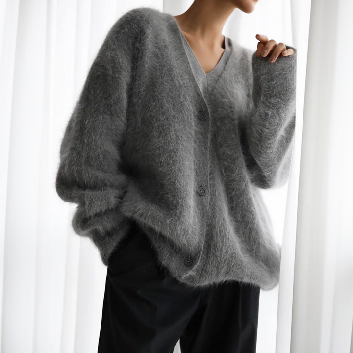 HAILEY | BEQUEMER CASHMERE-KARDIGAN