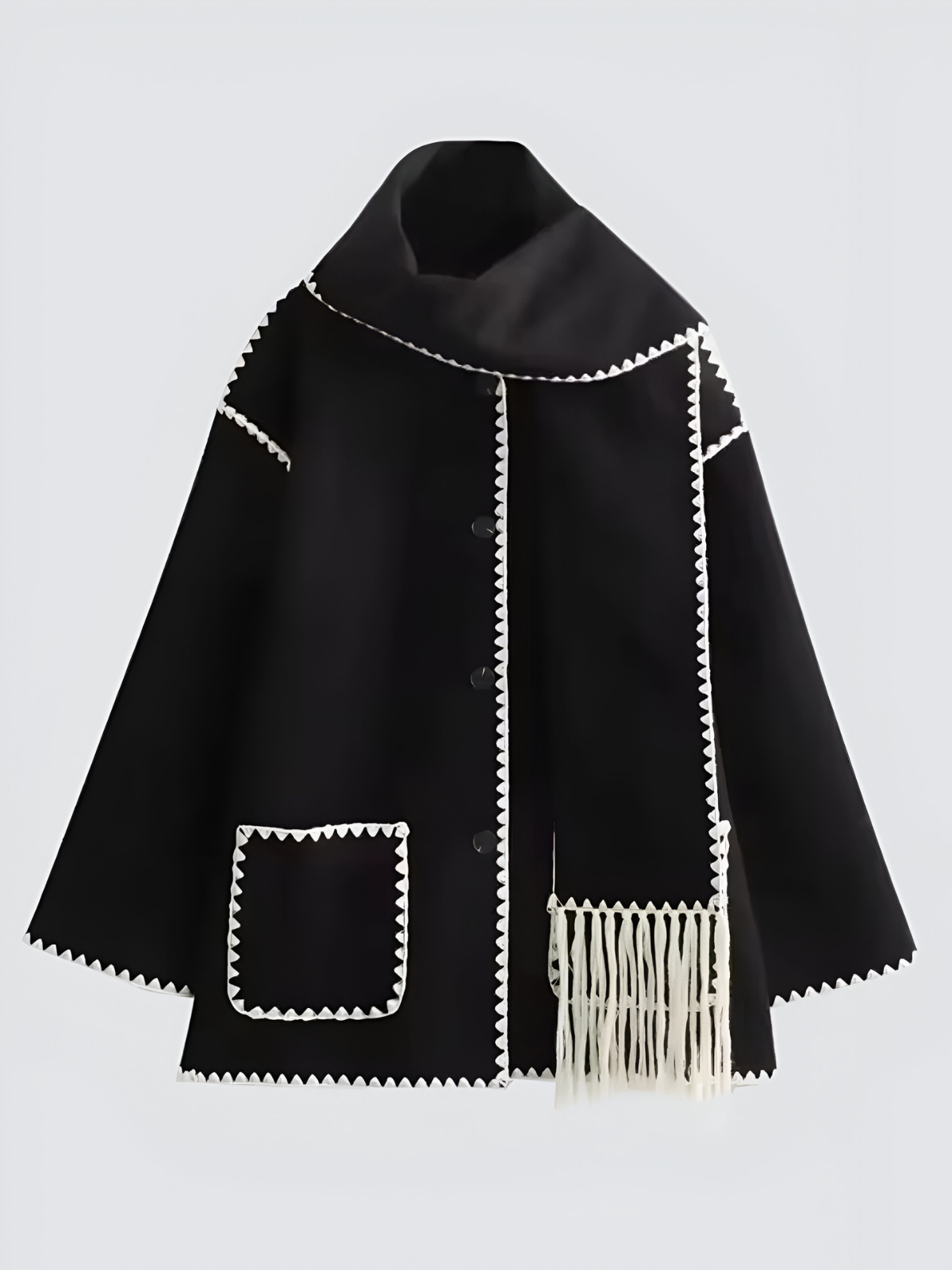 Bella™ | Bequemer Mantel aus Wolle