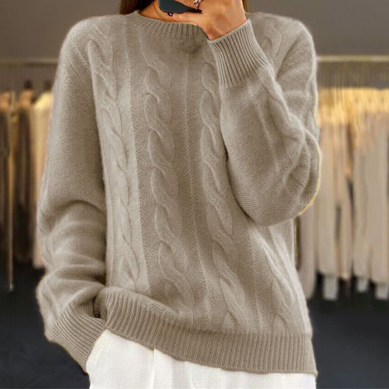 Nathalie | Kuscheliger Strickpullover