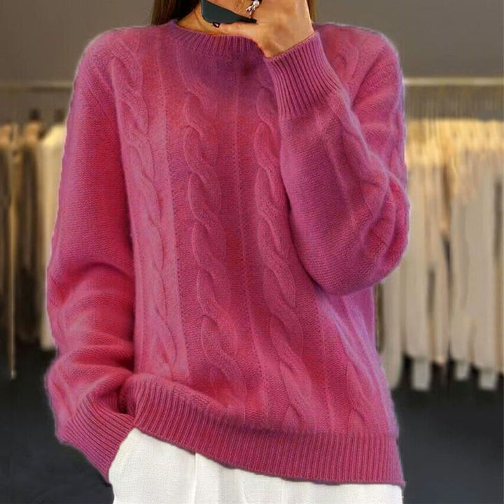 Nathalie | Kuscheliger Strickpullover
